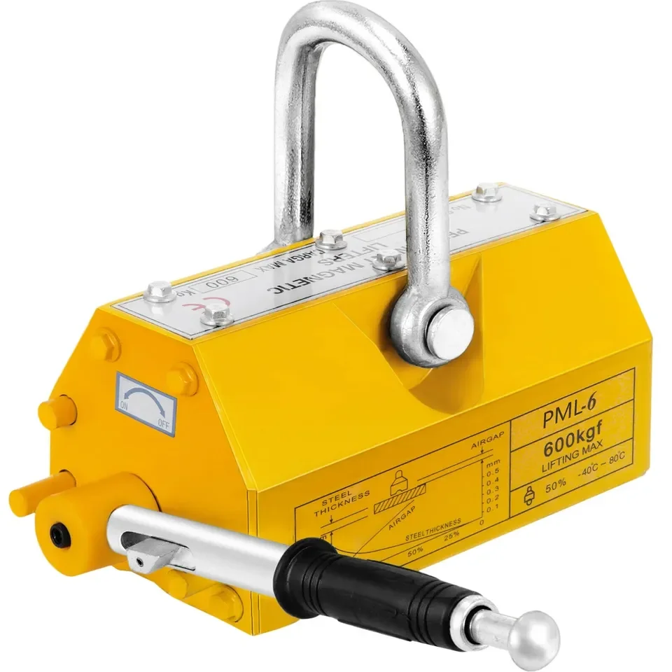 Wholesale Magnet Lifter 2200 lbs Permanent Magnetic Lifters 1000kg Economical Magnet Lifting Tools