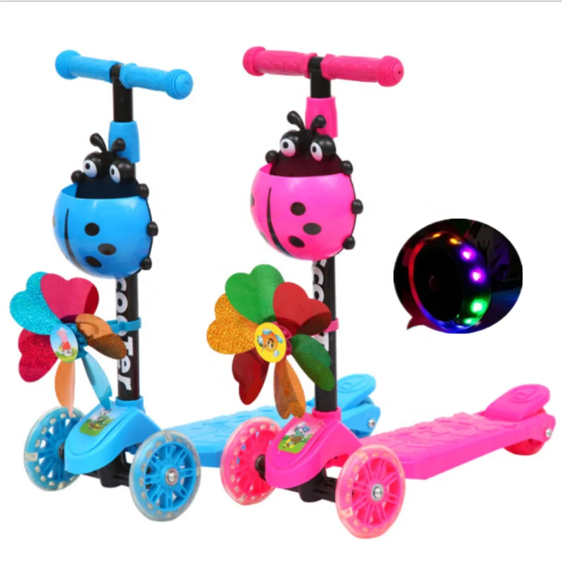 2021 New Model Baby Toys Kid Scooter / 3 Wheel 4 Wheel Scooters For Children / Mini Baby Kick Scooter For Sale