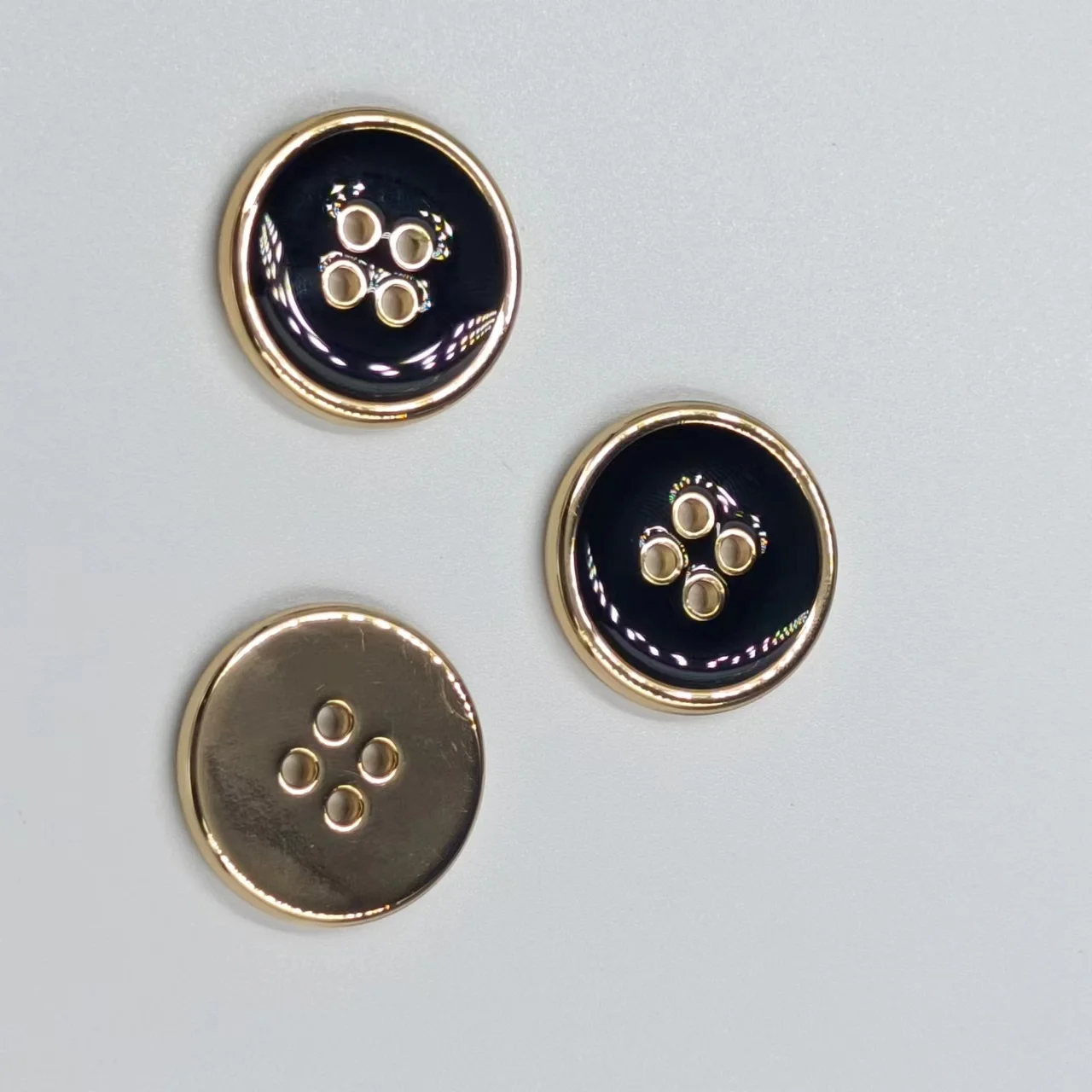 Best Selling Quality metal 4 holes sewing buttons for clothing