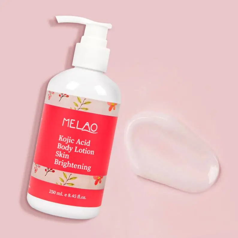 XBY OEM Private Label Skin Brightening Lightening Luminous Organic Best Parfumed Turmeric Kojic Acid Whitening Body Lotion