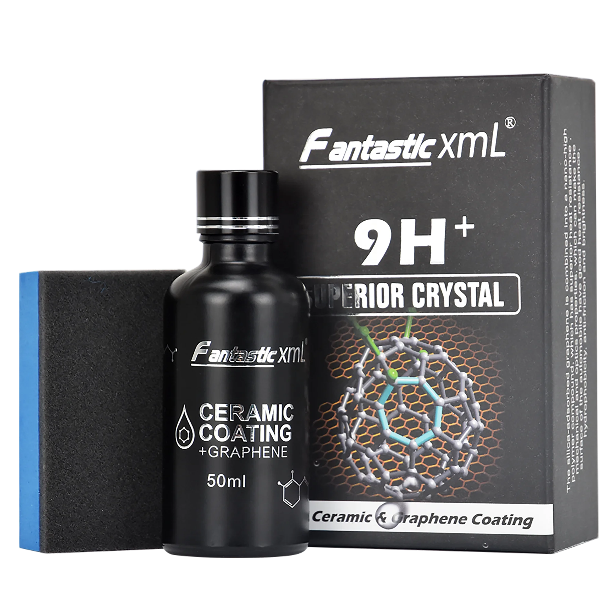 China Original Manufacturer 9H Nano Ceramic Car Coating Liquid Heat Resistance 50ml Fantastic XML