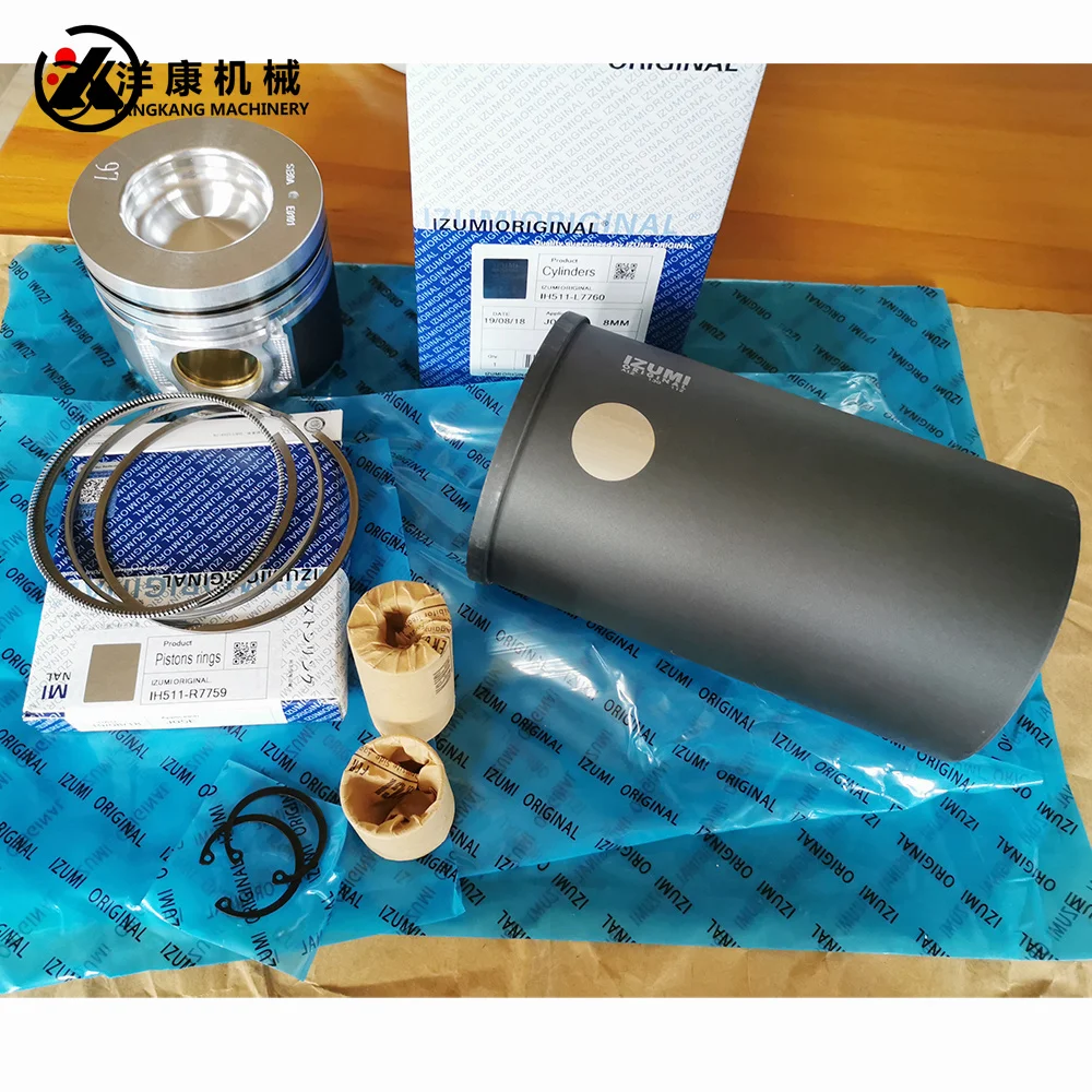YANGKANG high quality Excavator Repair Kit 4le1 4jg2 6d16 K3m Piston Kit De Reconstruccion Cylinder Liner Overhau Rebuildl Kits