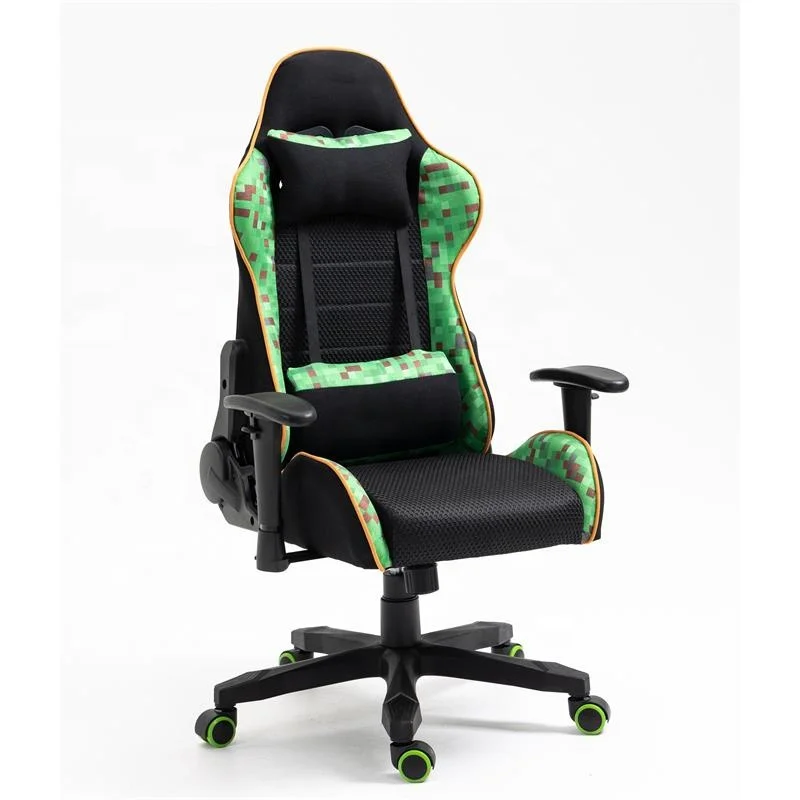 new Promotion leather fabric backrest recliner cheap gamer racing style gaming chair