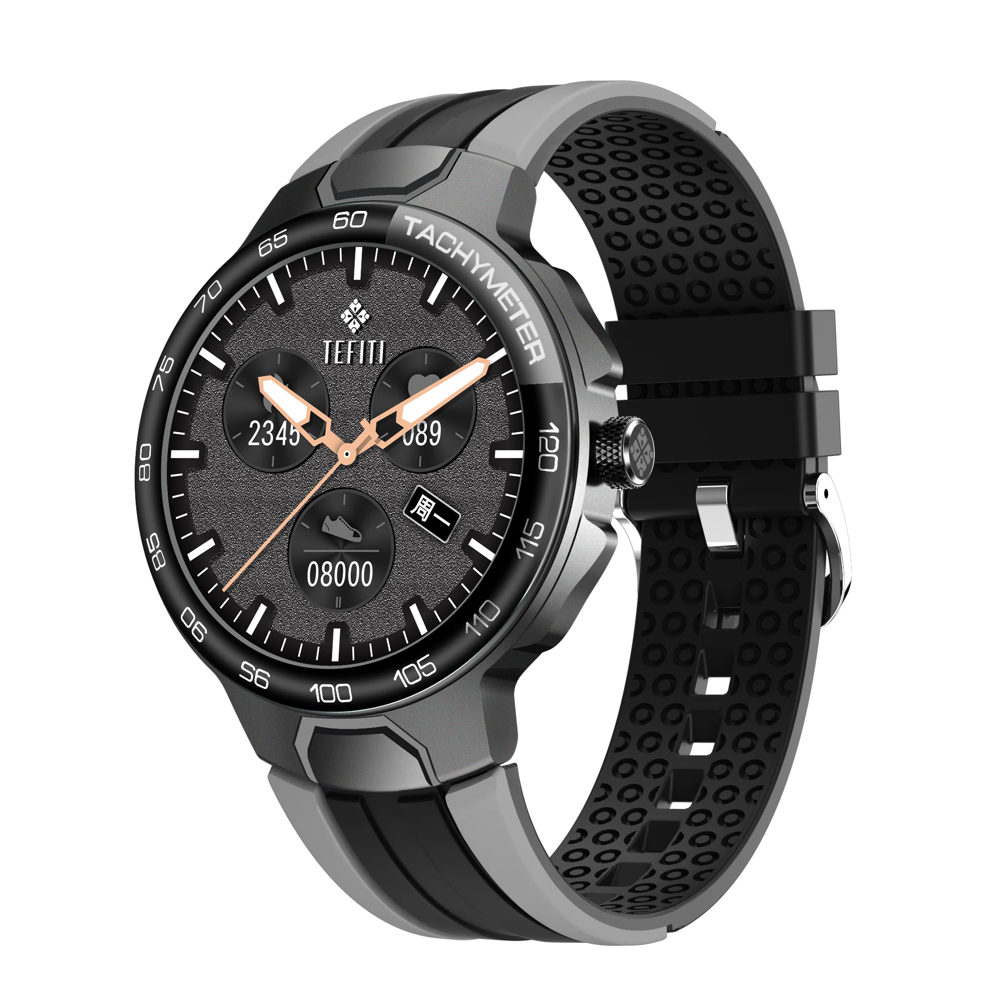 Новое поступление 2021, Смарт-часы E15 Reloj Inteligente, 1,28 дюйма, водонепроницаемые, IP68, Круглые, сенсорные и кнопочные Смарт-часы унисекс