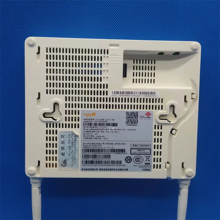 Many Stock HG8347R 1GE+3FE+1TEL+1USB+WiFi 3dbi Antenna Ftth