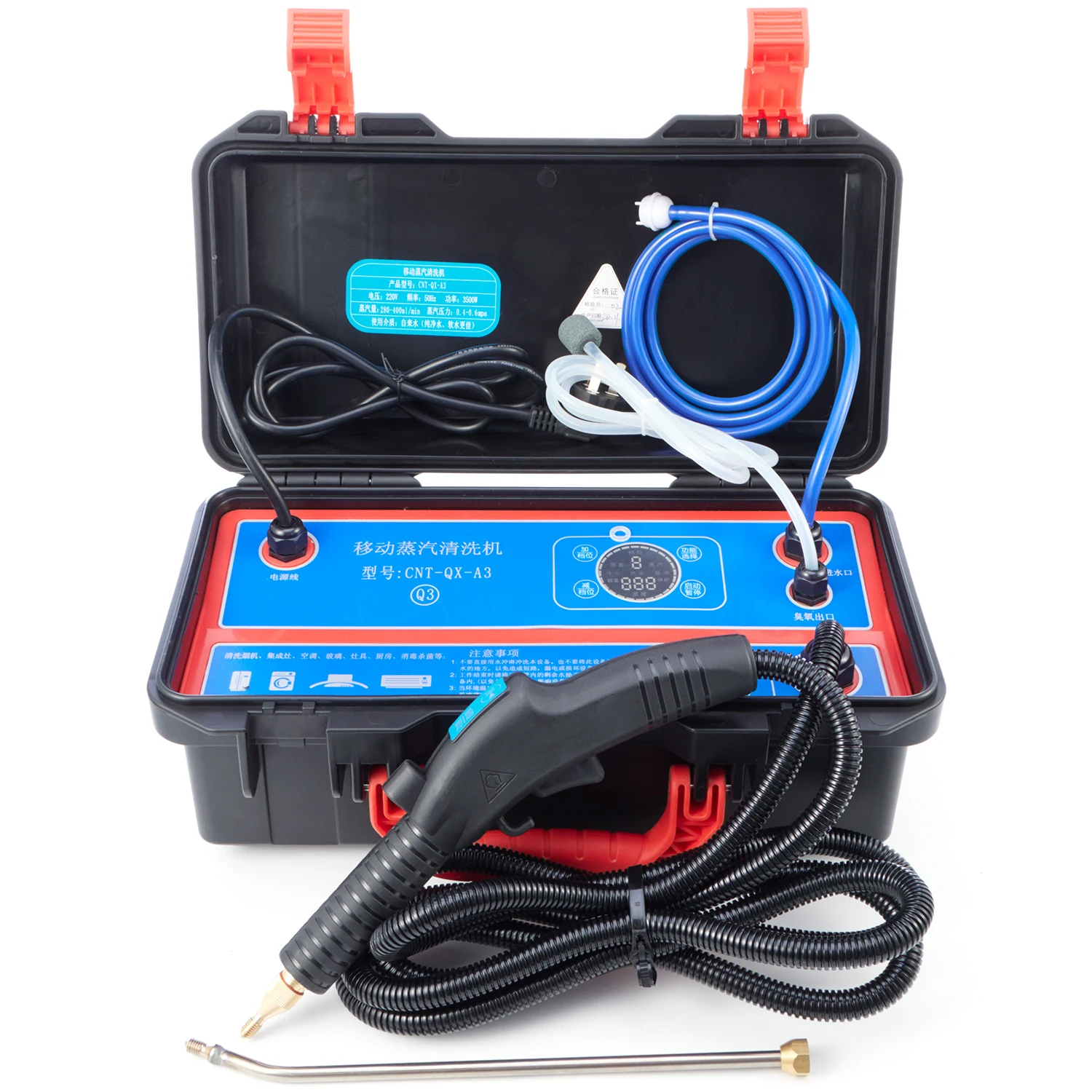 3500W Nice quality high temperature professional portable dishwasher steam cleaner for home