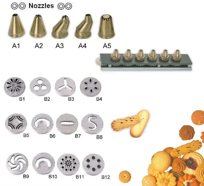 SINOBAKE Servo Motor PLC controlled Automatic Drop Macaron Muffins Cookie Depositor Machine