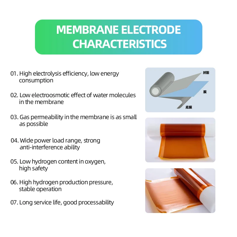 80±3μm PEM Double Reinforced Proton Exchange Membrane with Superior Conductivity for Water Electrolysis Systems