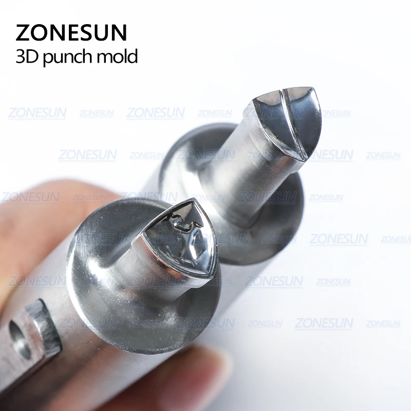 ZONESUN Horse Rotary Tablet Pill Press Die Candy Punch Die Set Custom Logo Die Cast Pill Press For Tablet TDP Machine