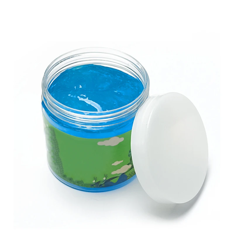 160g Convenient Jelly Cleaning Gel Repeated Use Cleaning Gel For Car Interior Skin-friendly