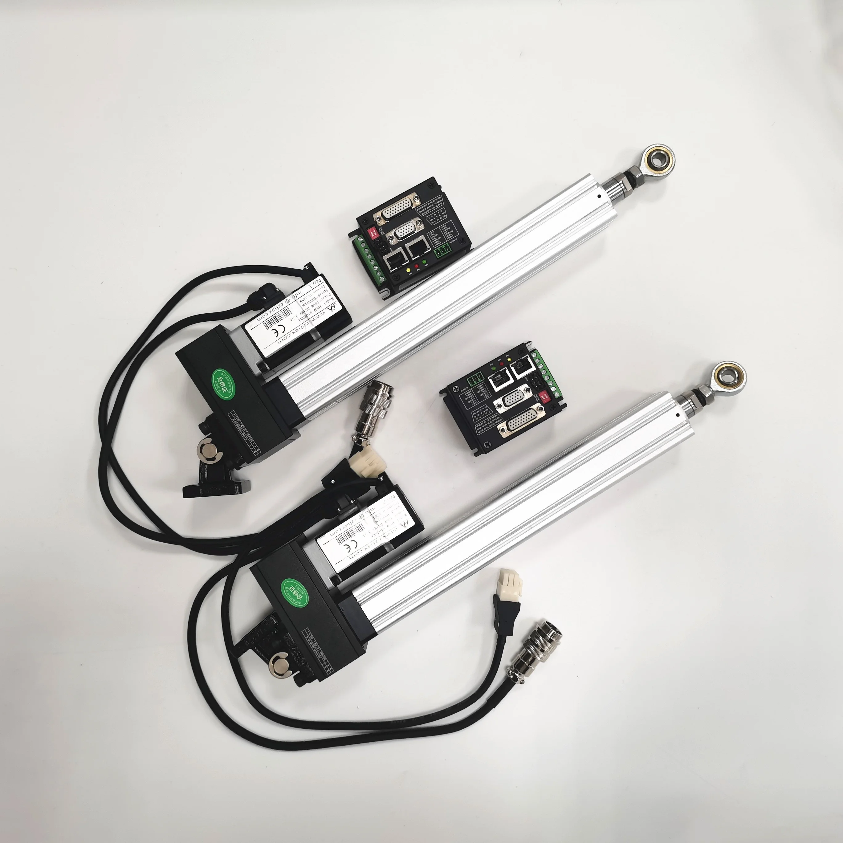 linear actuator servo 220V AC with software customized 100mm