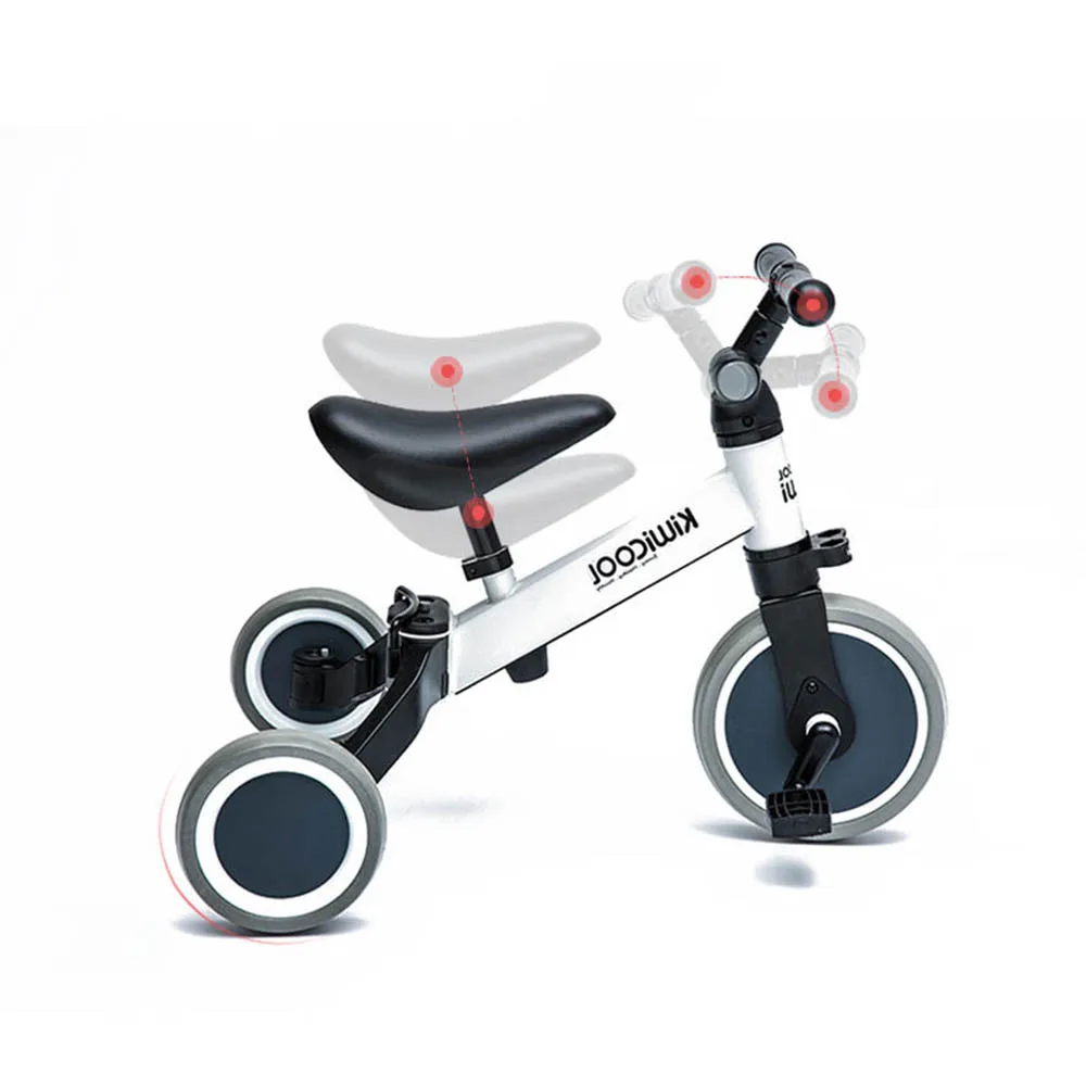 
Newest multi-function kids bike Baby Stroller Pedal Tricycle Two Wheel Balance Car Trolley In stock 