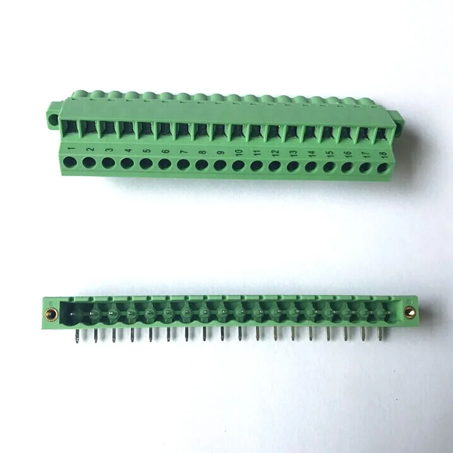 factory custom 2pin/3/4/5//7/8/10pin 5.08mm female terminal block 15A brass cage pcb terminal block connector WJ2EDGKCM KF2EDGKM