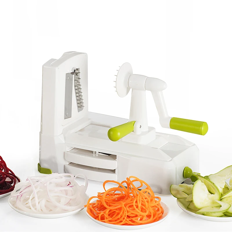 Super September Factory Sale High Quality Potato Carrot Spiral Slicer Food Processor Spiralizer Chopper