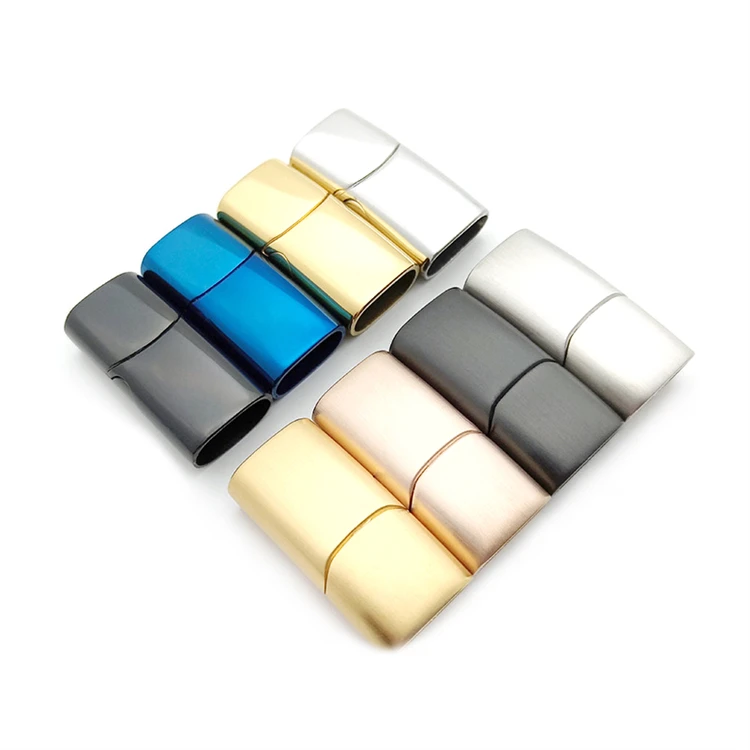 Magnetic Jewelry Bracelet Magnetic Gold Clasp Leather Bracelet Clasp Stainless Steel Magnetic Clasps For Jewelry Making
