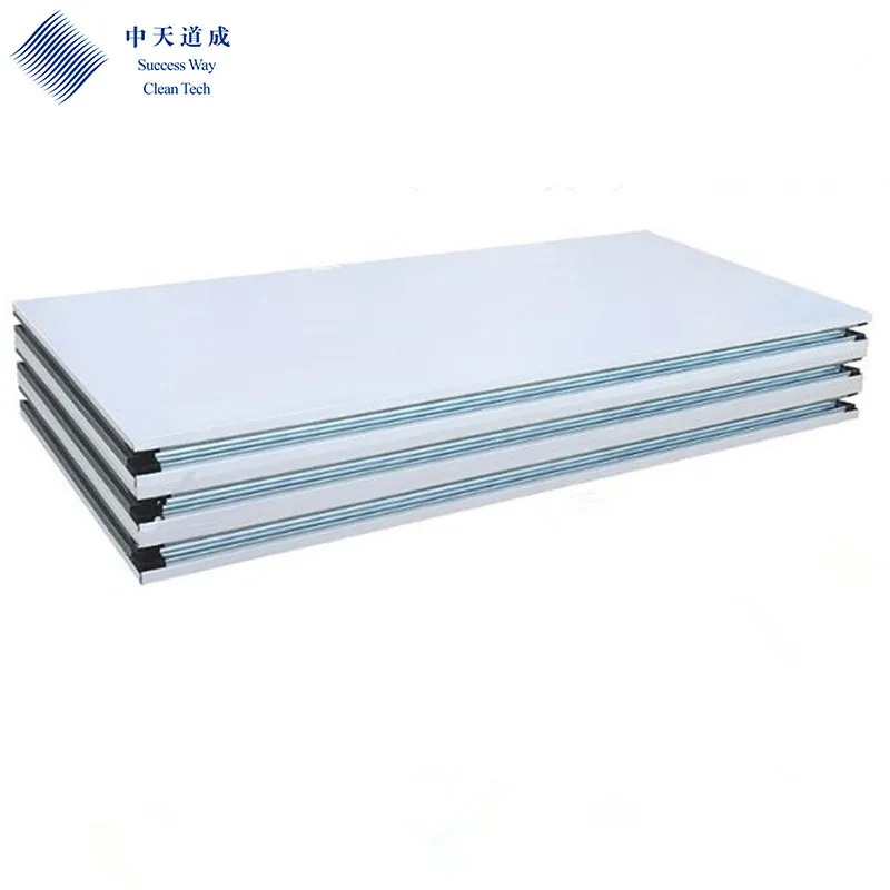 ISO Modular Clean Room Wall and Ceiling Sandwich Panel for Prefab Cleanroom