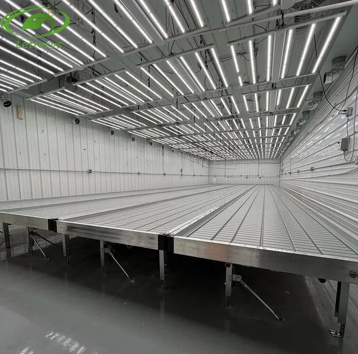 Growing Tray 4X8 Flood Trays Ebb and Flow System Rolling Bench Grow Tables