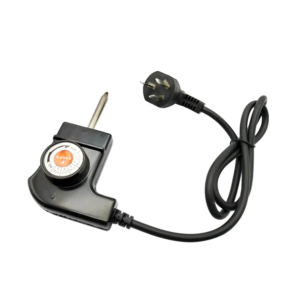 Temperature Adjusting Power Cord Factory Supplier Electric Grill Power Plug with Thermostat CTW-301