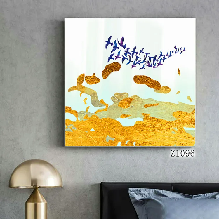 Hotel wall art modern decorative painting canvas frame