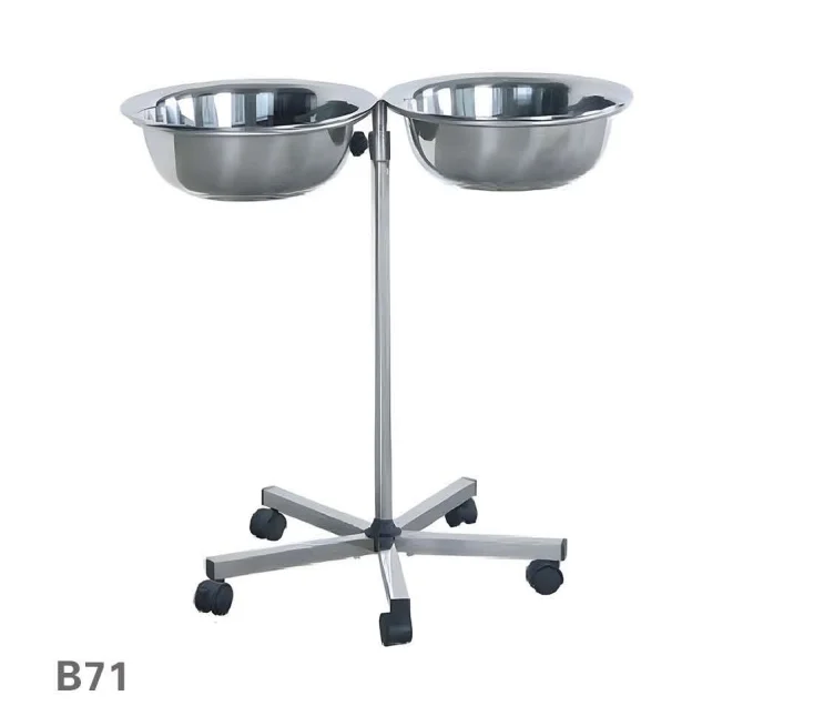 Медицинский Мобильный Регулируемый медицинский инструмент из нержавеющей стали вагонетка для больницы