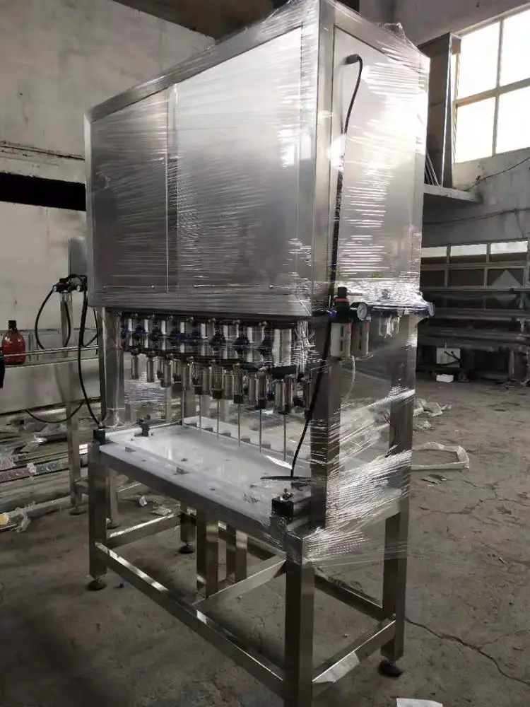 semi automatic 330ml glass beer bottle filling machine