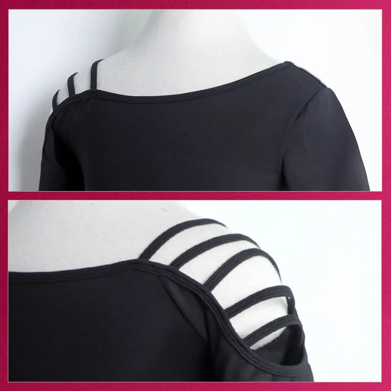 New Arrivals Girls Tassel Latin Dance Skirt Children Fringe Latin Dance Dress