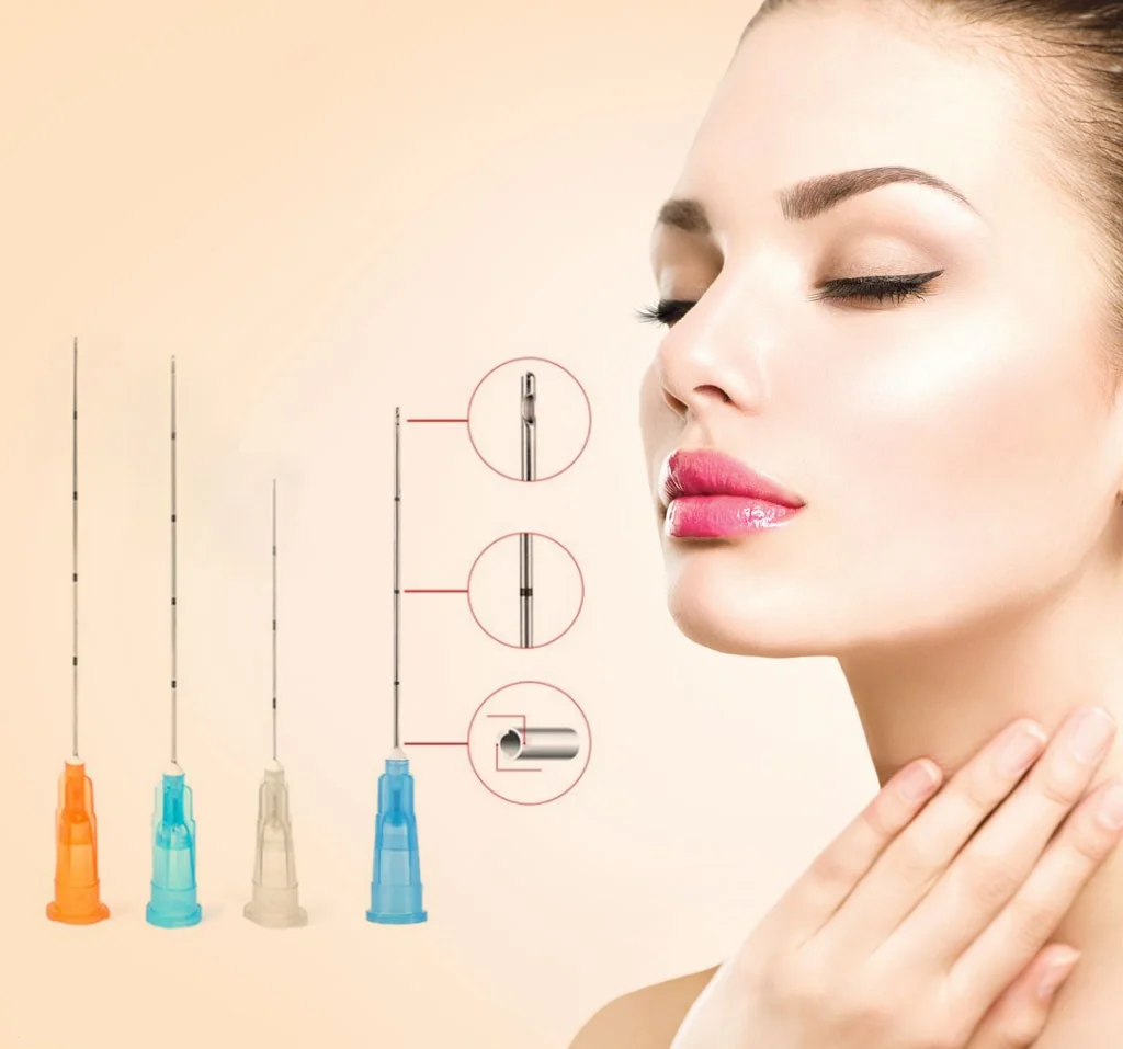 Сертификация CE 2021 одноразовая миниатюрная катушка 25 г 70 мм Стерильная Гибкая заполняющая игла Быстрая доставка