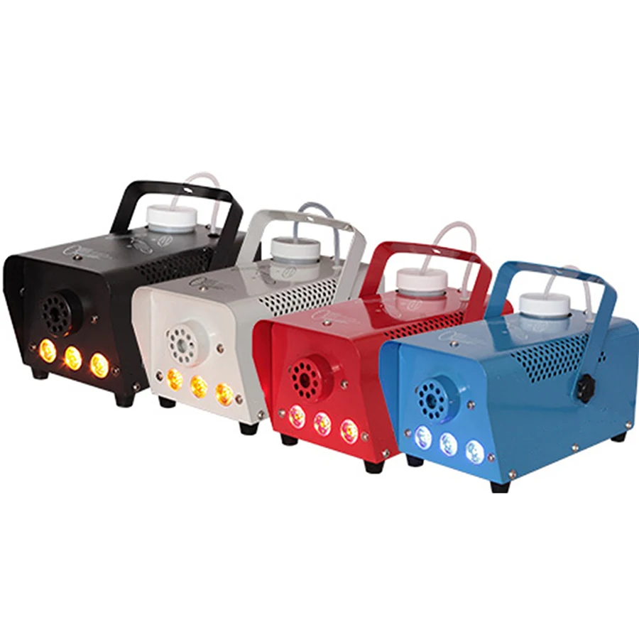 New Product Smoke Fog Machine Stage Effect Light For Wedding Party 500 600 700W Fog Machine With LED RGB Lights