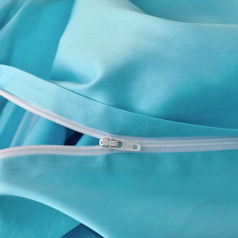 3pcs/4pcs Bedding Set High quality Solid Color Bed Sheet Quilt Cover Pillowcase Bed Linen Sets