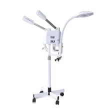 FARSLIM Upgrade 3 in 1 Hot/Cold Facial Salon Steamer Skin Moisturizing with Magnifying Lamp for Facial Skin Rejuvenation