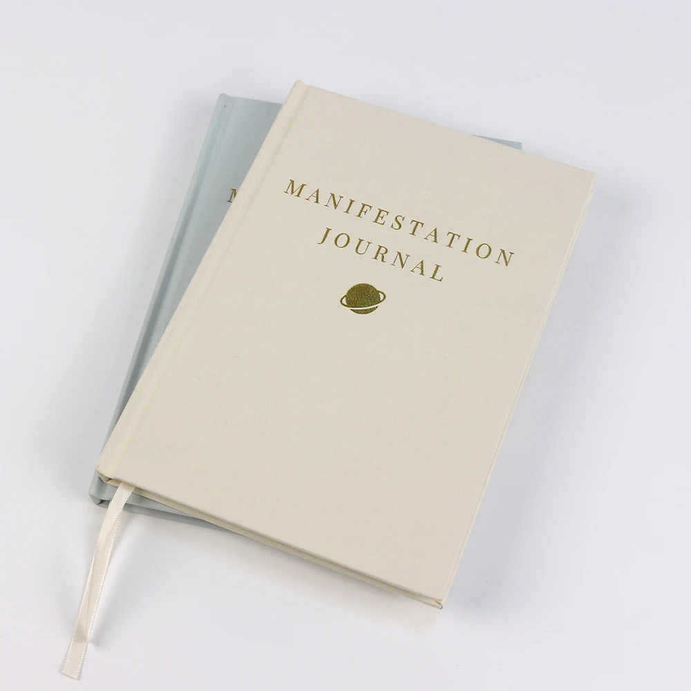 Fabric diary personalised notebook Custom hardcover lined journal Notebook planner diary