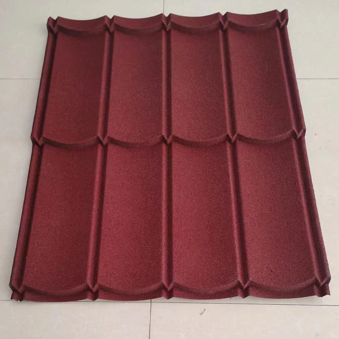Long Span Stone Coated Steel Roof Tile Customized Length Easy Installation Heat Resistant Roofing Sheets Price