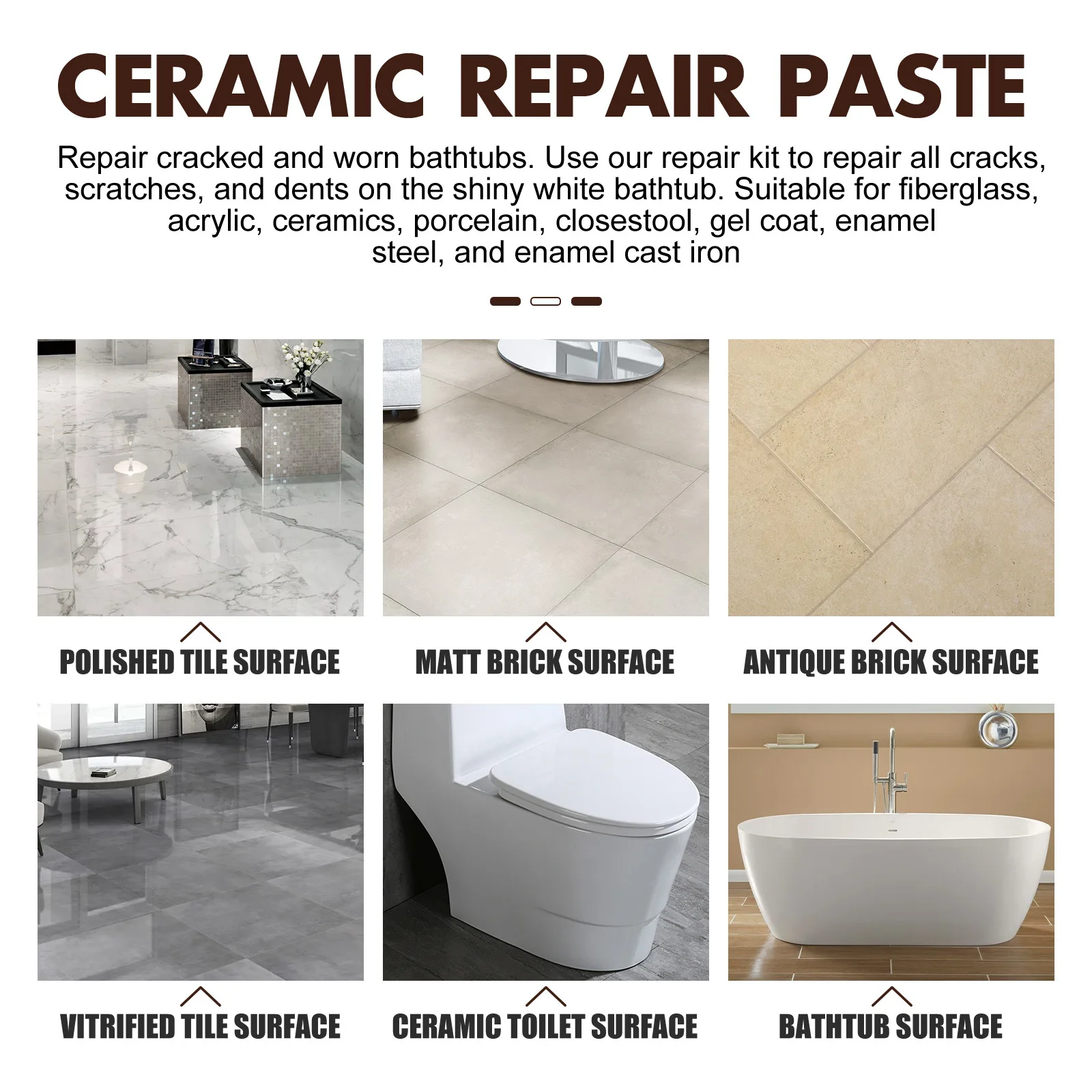Jaysuing Wholesale High Efficiency Recovery Ceramic Repairing Agent Cracks Ceramic Repair Paste