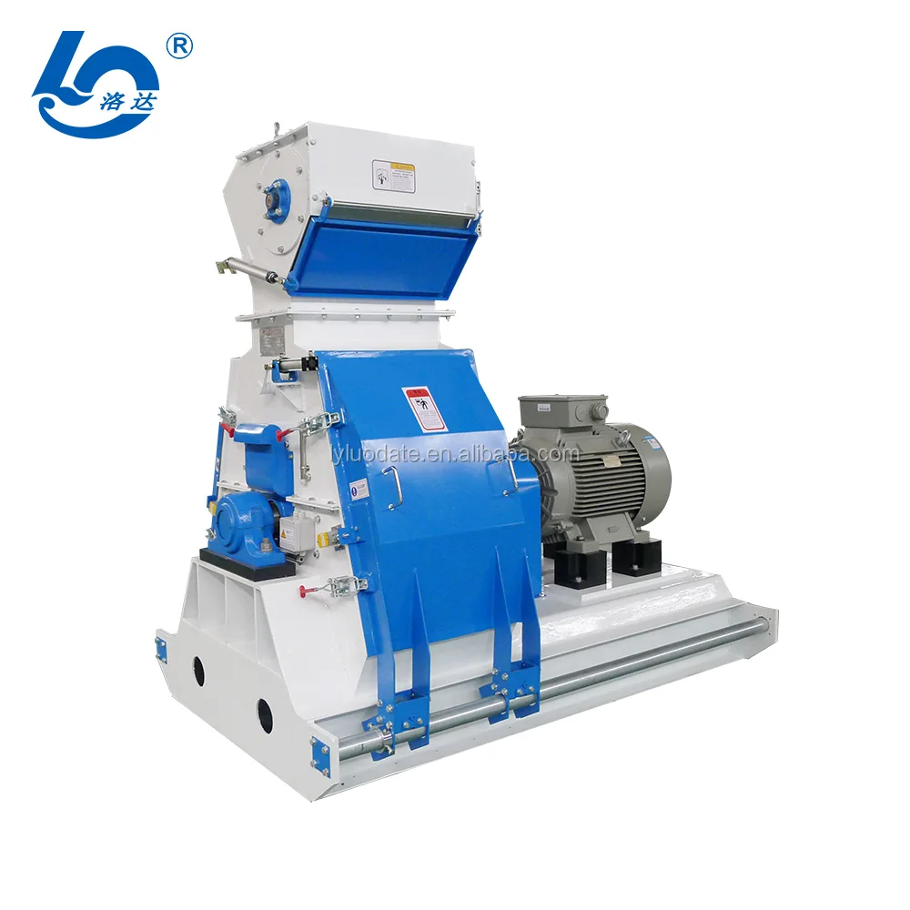 Cost Effective Hammer Mill Crusher diesel High Capacity for Feed Farm Equipment Vertical