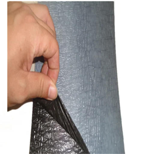 Sample of Easy construction Self adhesive waterproof SBS modified asphalt roofing membrane Ice and Water shield roofing felt