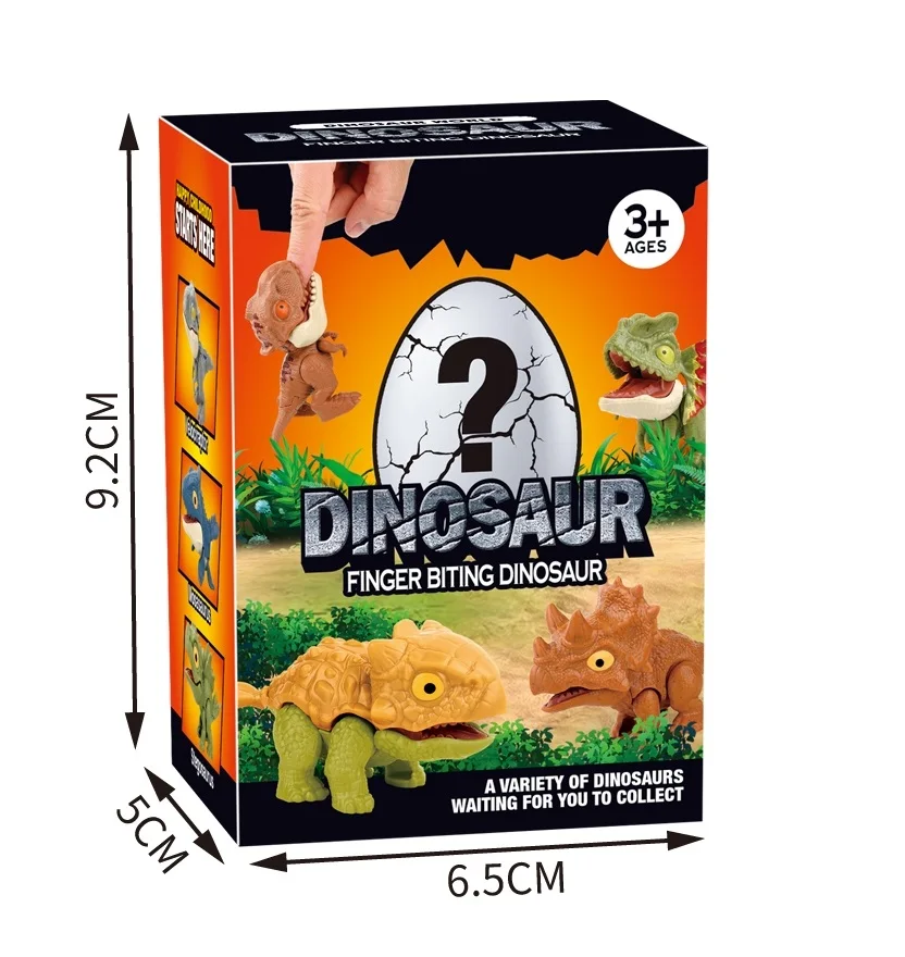 Toys Kids Wholesale cartoon Dinosaur Bite Hand Toy Toy Finger Dinosaur Creative Tricky Tyrannosaurus Model