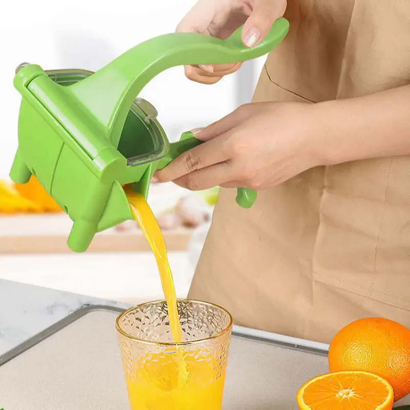2024 New Arrival Premium Household Unique Best Extractor Plastic Slow Manual Fresh Lemon Squeezer Orange Juice Juicer Presser