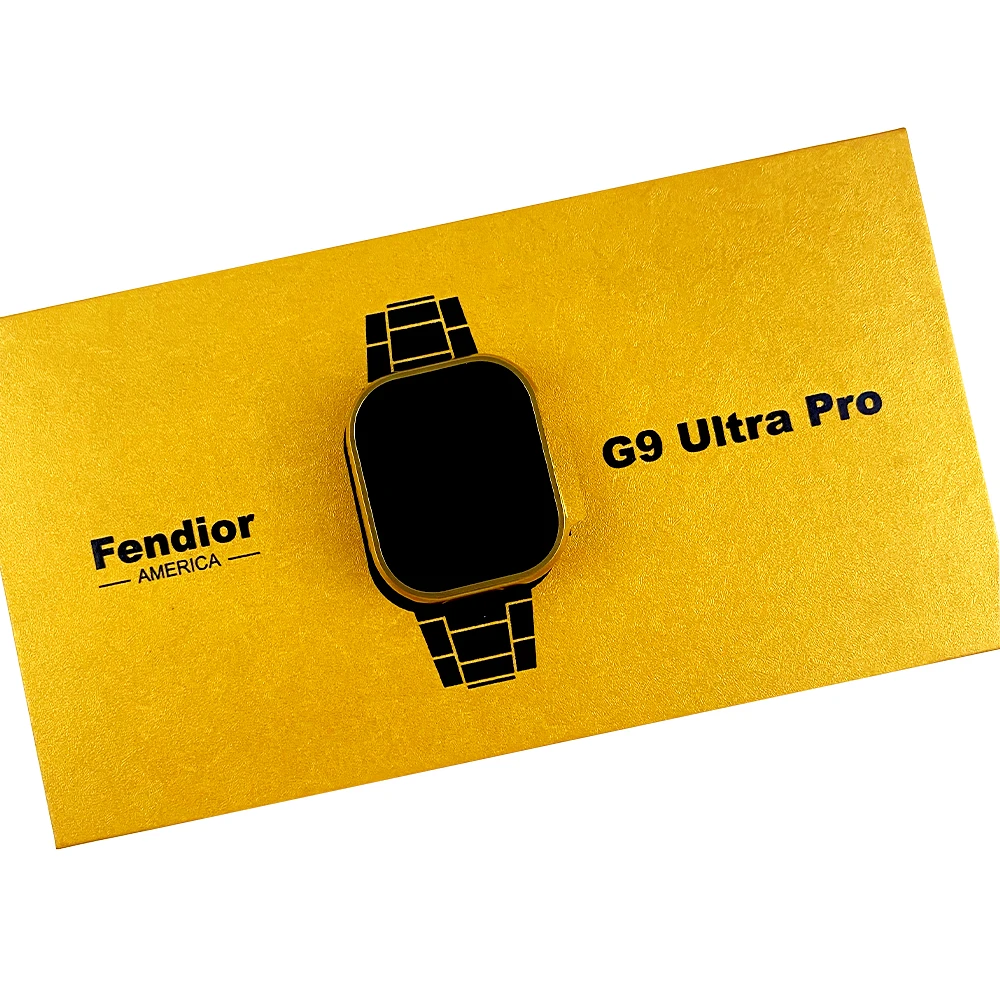 G9 ultra Smart watch 2023 HD big screen NFC waterproof G9 ultra pro reloj Inteligenteg Smartwatch series 8 with steel strap