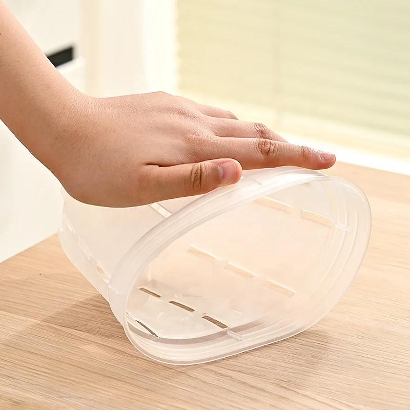 Прочный дышащий горшок для растений 4 5 6 дюймов