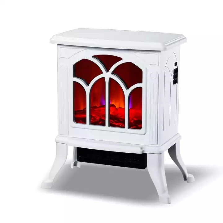 Electric Fireplace Heater Home Simulation Flame Mountain Heater 3D Realistic Flame Effect Fireplace Fan Heater