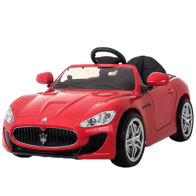 Red Kids Ride on Supercar Racing Car 12V 2 Remote Control Electric BLAZIN Wheels Battery Plastic Motors RC USB Music Play 16.5kg