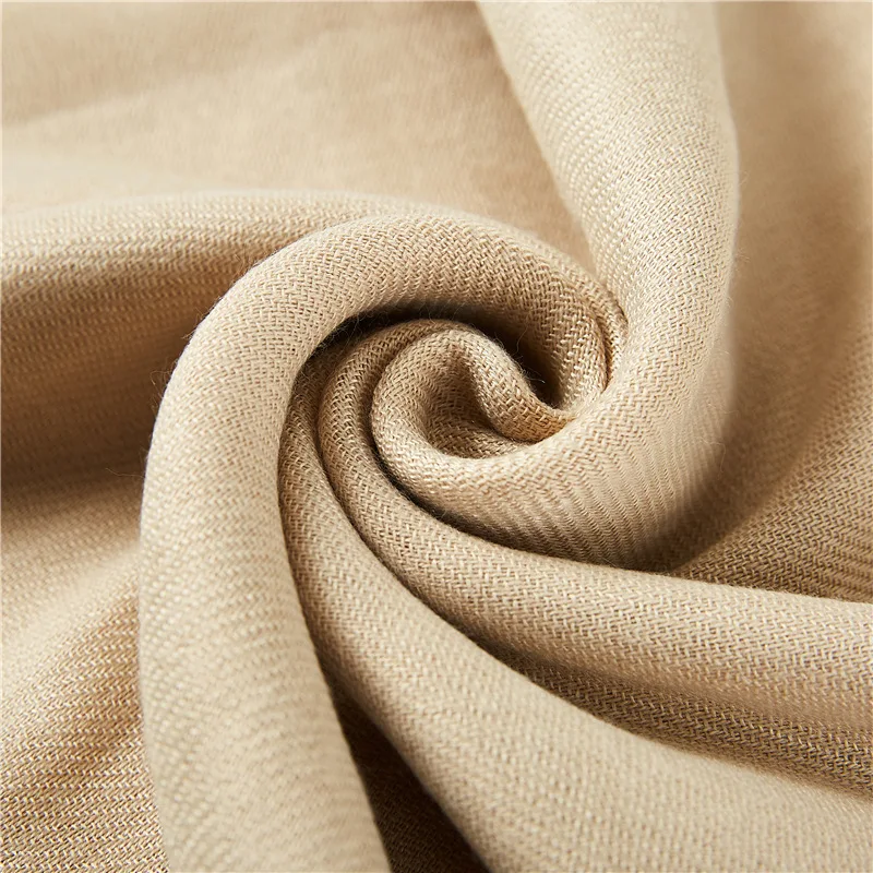 220G Classic design fashion solid scarf wedding plain pashmina scarf hijab