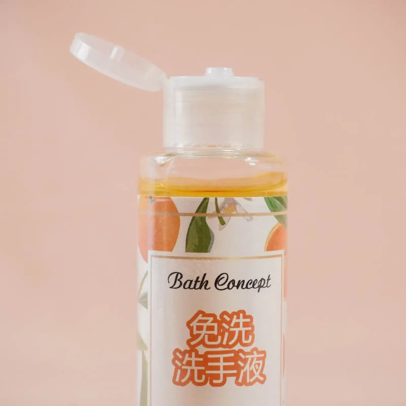 High quality OEM organic hand wash liquid soap water free hand sanitizers orange perfumes for liquid soap