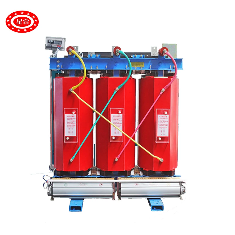 Cooper winding 6kv 10kv 33kv Transformer 1000 Kva 2500 Kva epoxy casting  Dry Type Transformer