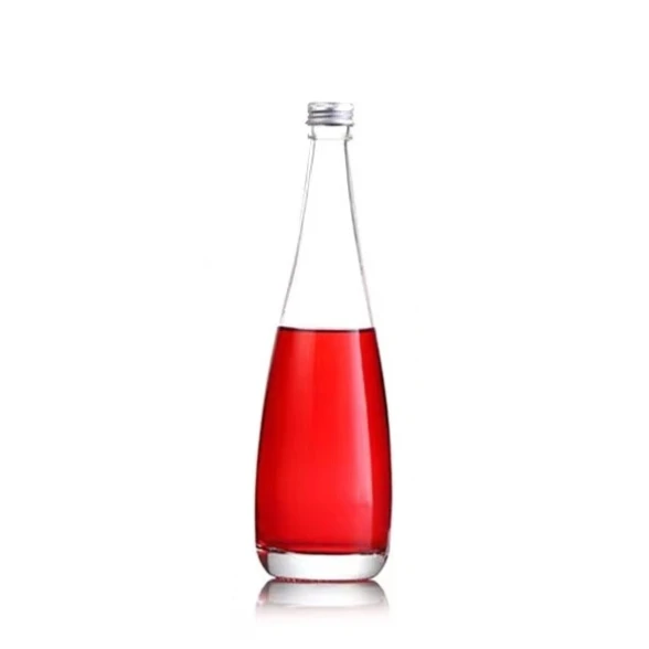 Customized Logo 330ml 500ml Coffee Fruit And Vegetable Juice And Milk Tea Beverage Glass Empty Bottles