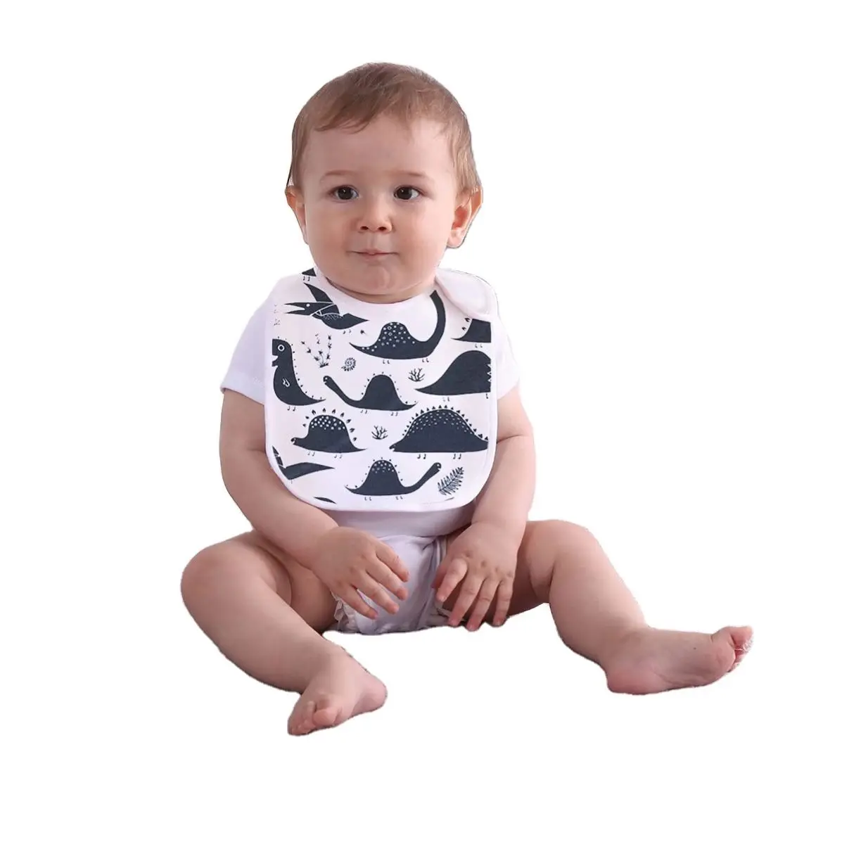 Sleeved Bib Wholesale Baby Bibs Bandana Cotton Baby Bibs Customize OEM Service China 2022 Hot Selling Reasonable Price Baby
