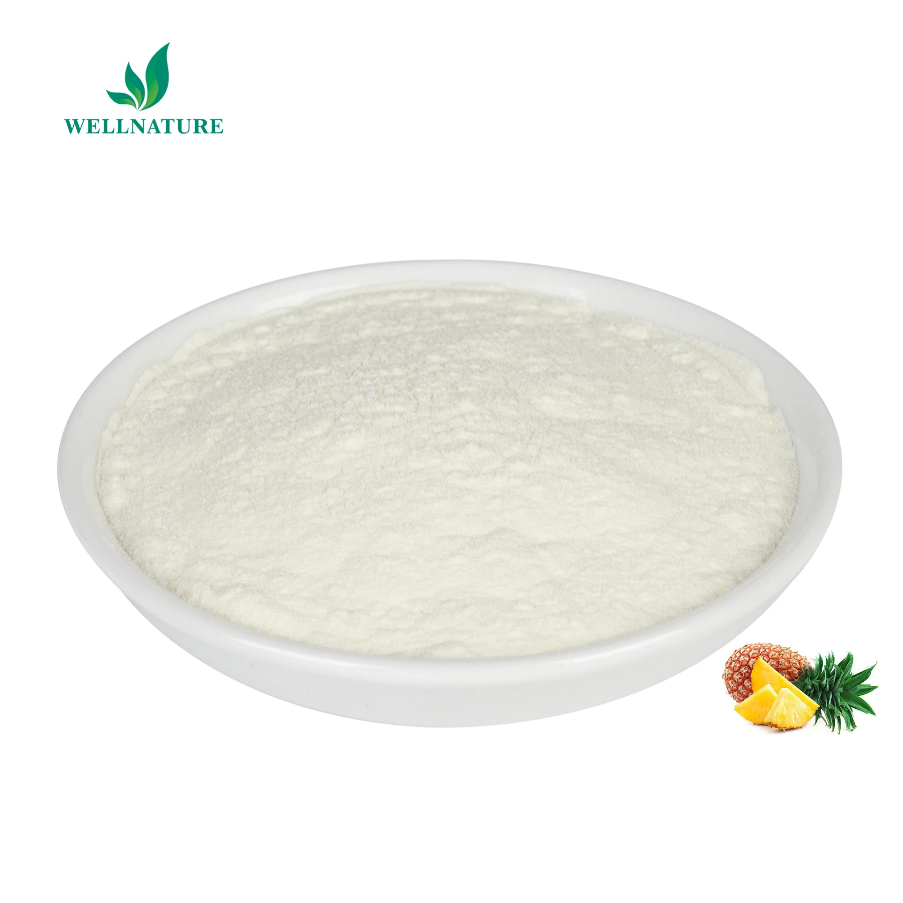 Factory Sale Direct Bromelain Enzyme Powder High Quality Bromelain Enzyme Best Price Bromelain Powder OEM ODM Bromelina Sample