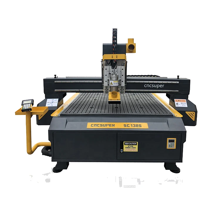 China Spindle Motor Vacuum Table Mdf Board Acrylic Wood Engraving 1325 Cnc Router