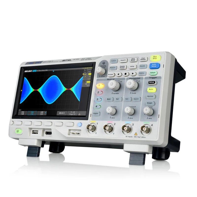 200 м образец 1G 4-канальный SDS1204X-C цифровой накопитель осциллограф