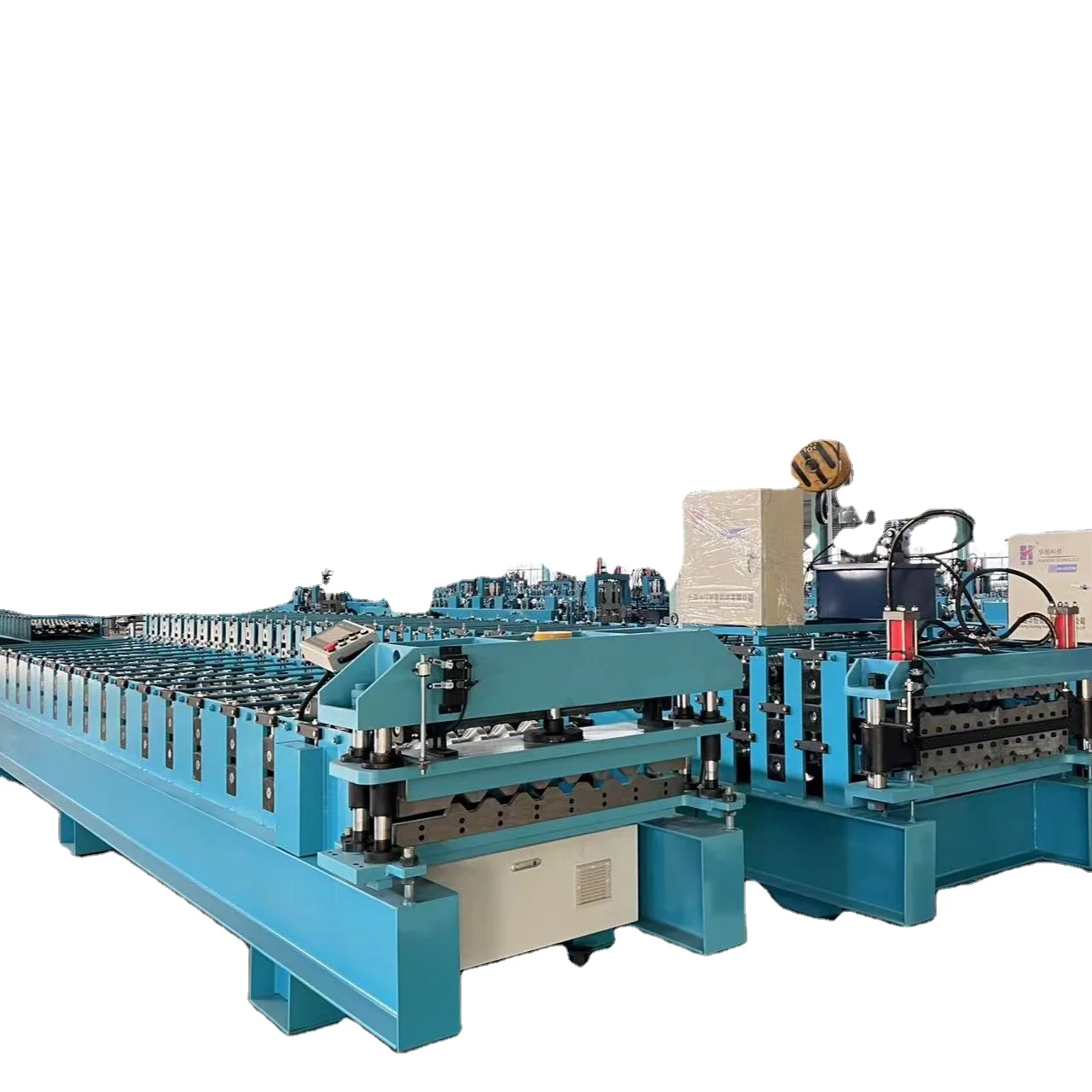 China top quality YX35-130-780 wavy tile Corrugated metal Roof Sheet Roll Forming Machine factory price